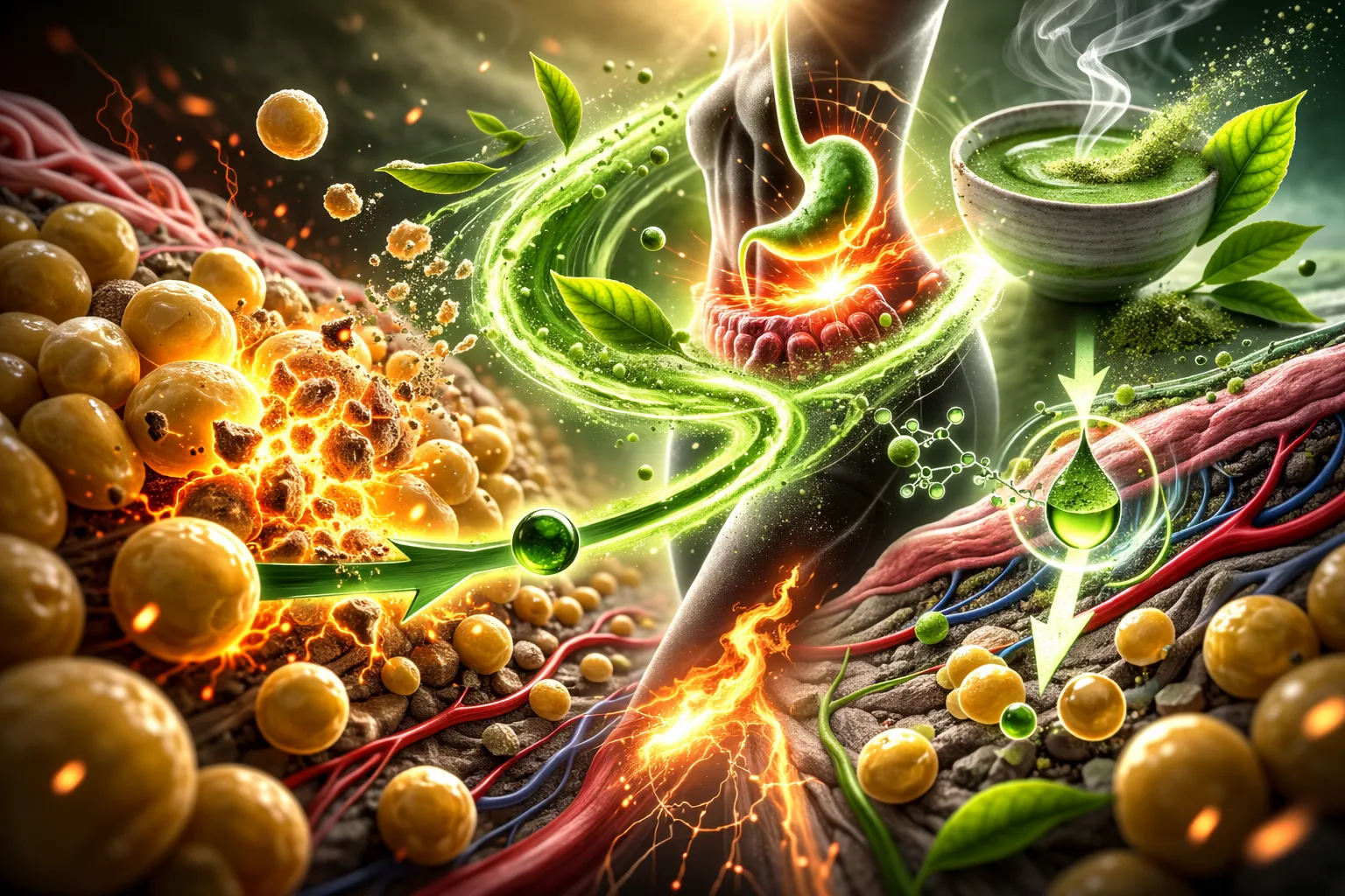 Studi scientifici sull'effetto del matcha sul metabolismo