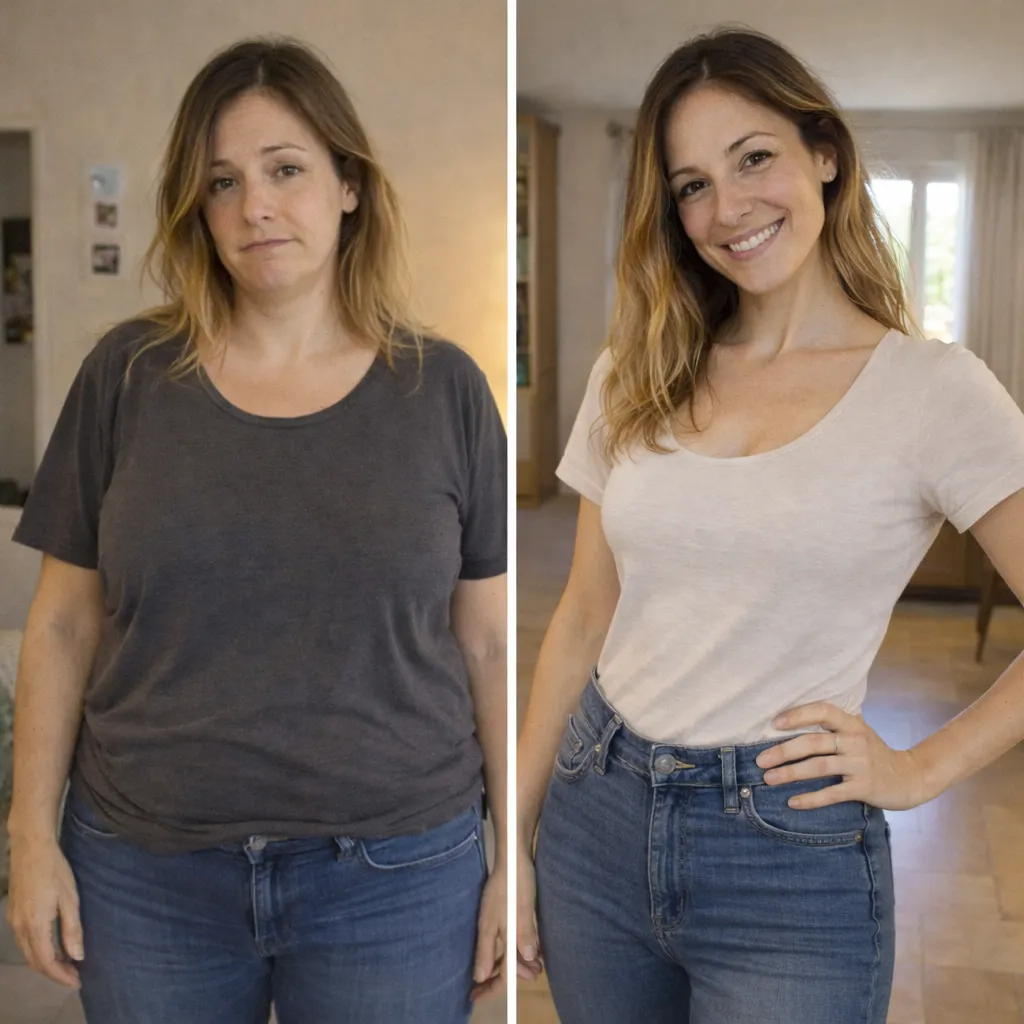 Prima e dopo 2 mesi con Matcha Tea