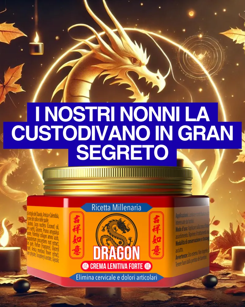 Barattolo di Crema del Drago, crema lenitiva forte