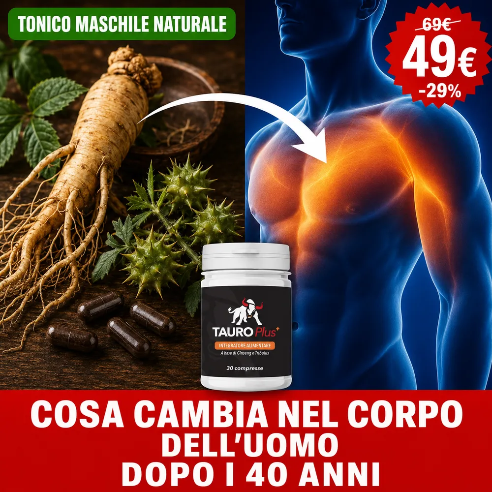 Cosa cambia nel corpo dell'uomo dopo i 40 anni