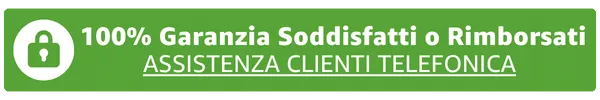 100% Garanzia Soddisfatti o Rimborsati 60 giorni