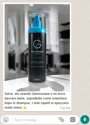 GenMousse 2x1 - Mousse Capelli