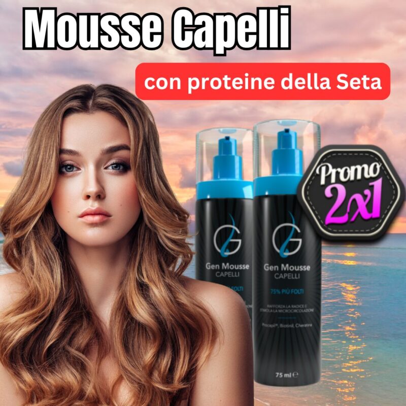 GenMousse 2x1 - Mousse Capelli