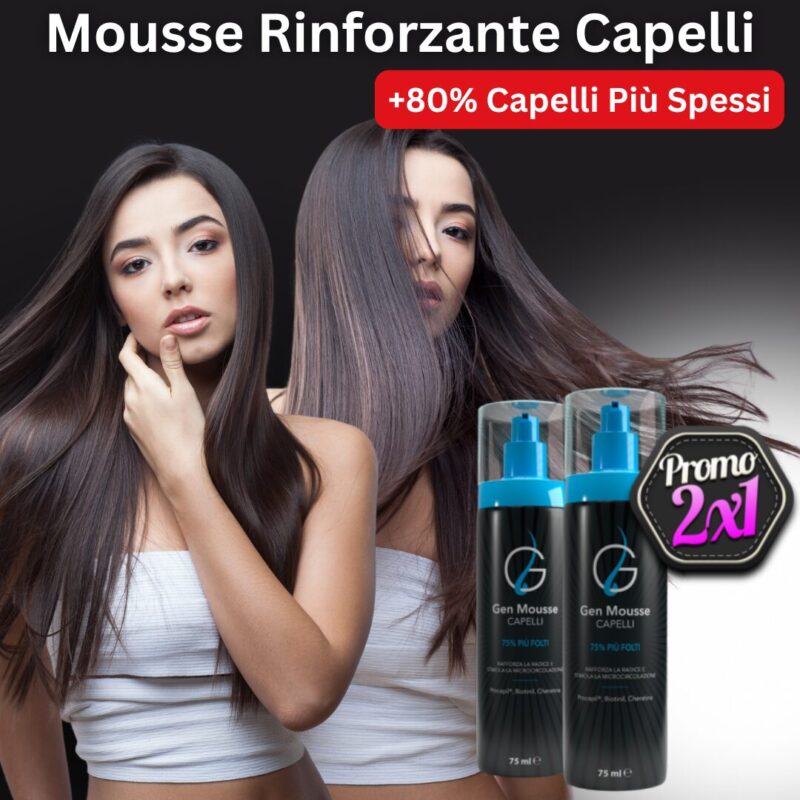 GenMousse 2x1 - Mousse Capelli