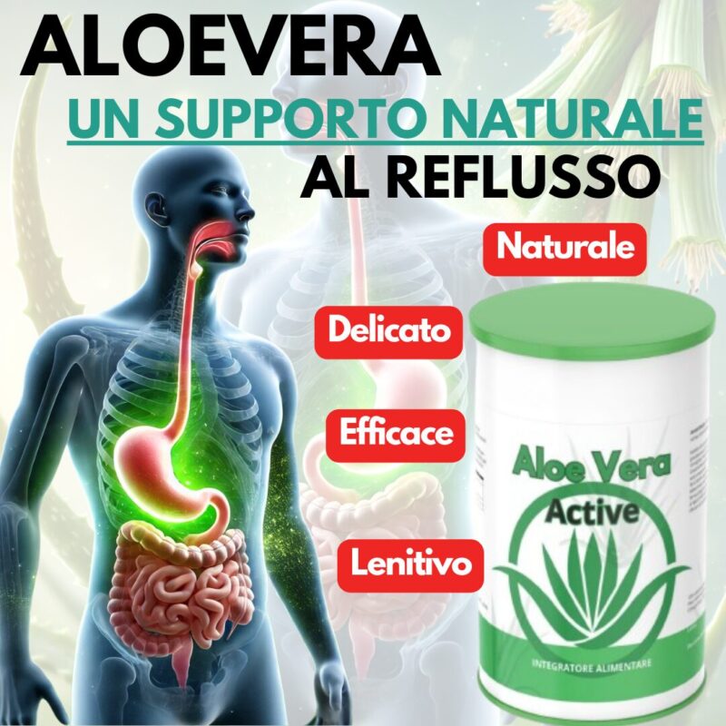 1x Aloe Vera Contro il Reflusso