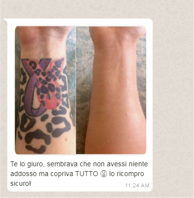 Vuoi coprire un tatuaggio in modo semplice e senza effetto finto? Ecco come fare x1
