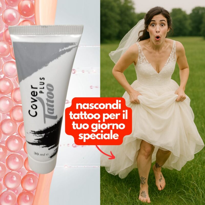 Vuoi coprire un tatuaggio in modo semplice e senza effetto finto? Ecco come fare x1