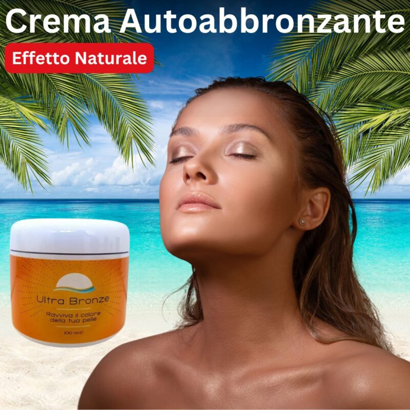 La crema autoabbronzante per una pelle ambrata