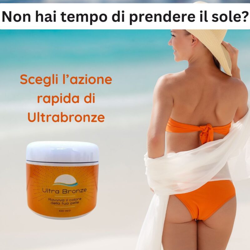 La crema autoabbronzante per una pelle ambrata