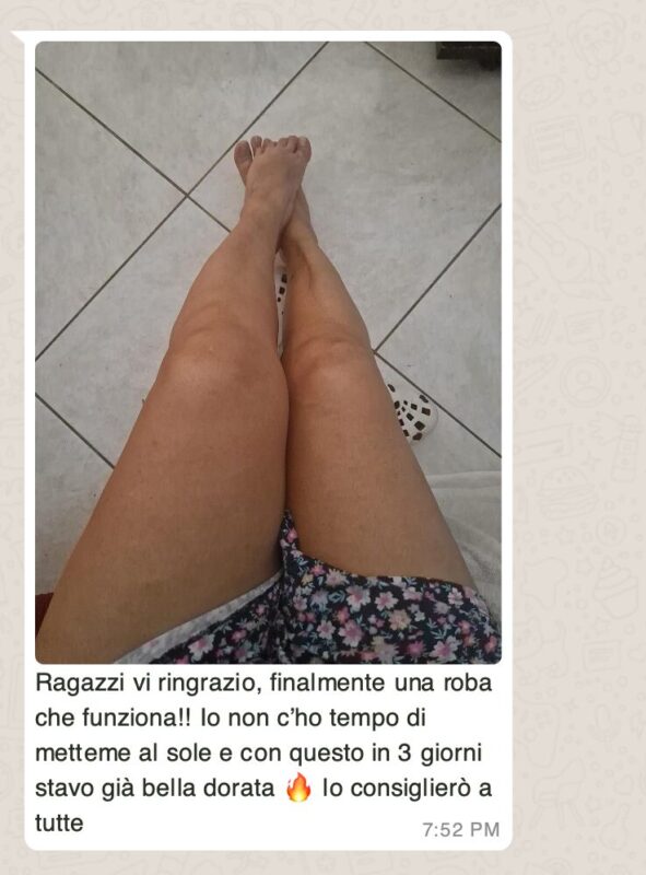 La crema autoabbronzante per una pelle ambrata
