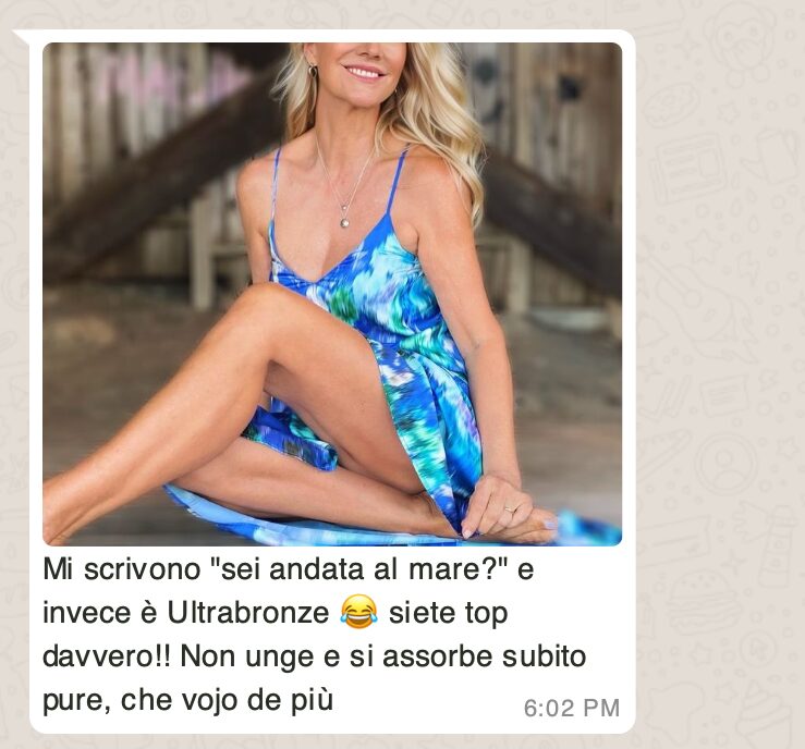 La crema autoabbronzante per una pelle ambrata